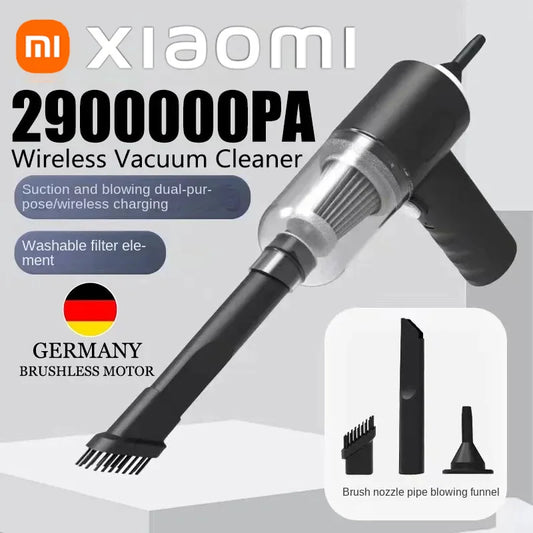 Xiaomi 2900000PA 120w 2in1 Wireless Vacuum Cleaner High Powerful Dual Use For Portable Large Suction Home Car Vacuum Cleaner New